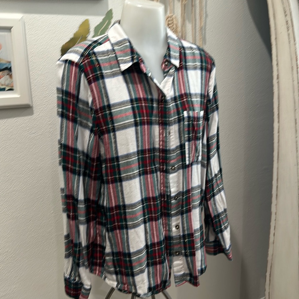Flannel button up